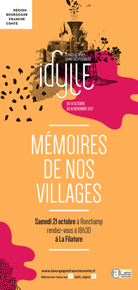 Flyer Idylle, Mémoire de nos Villages 1